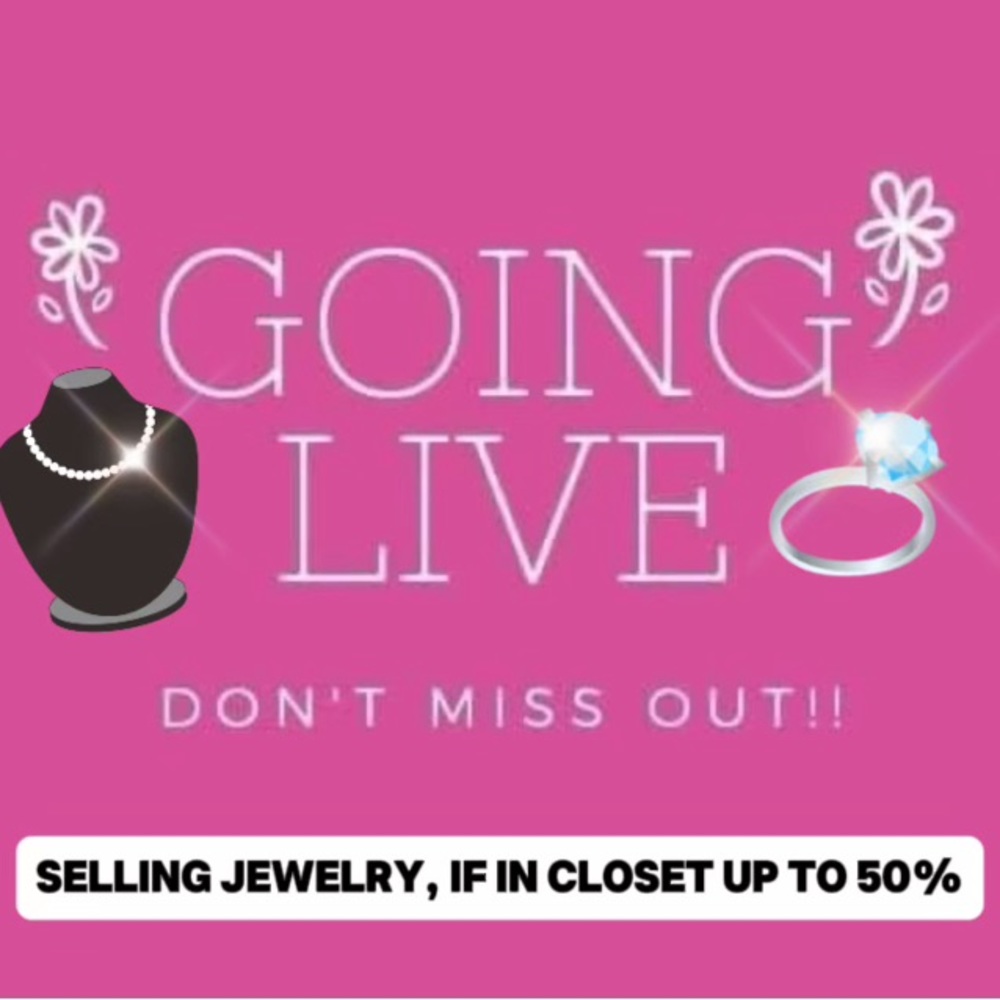 Live jewelry listing
